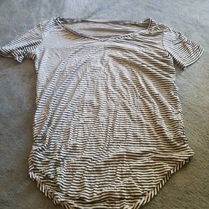 Black and white shirt